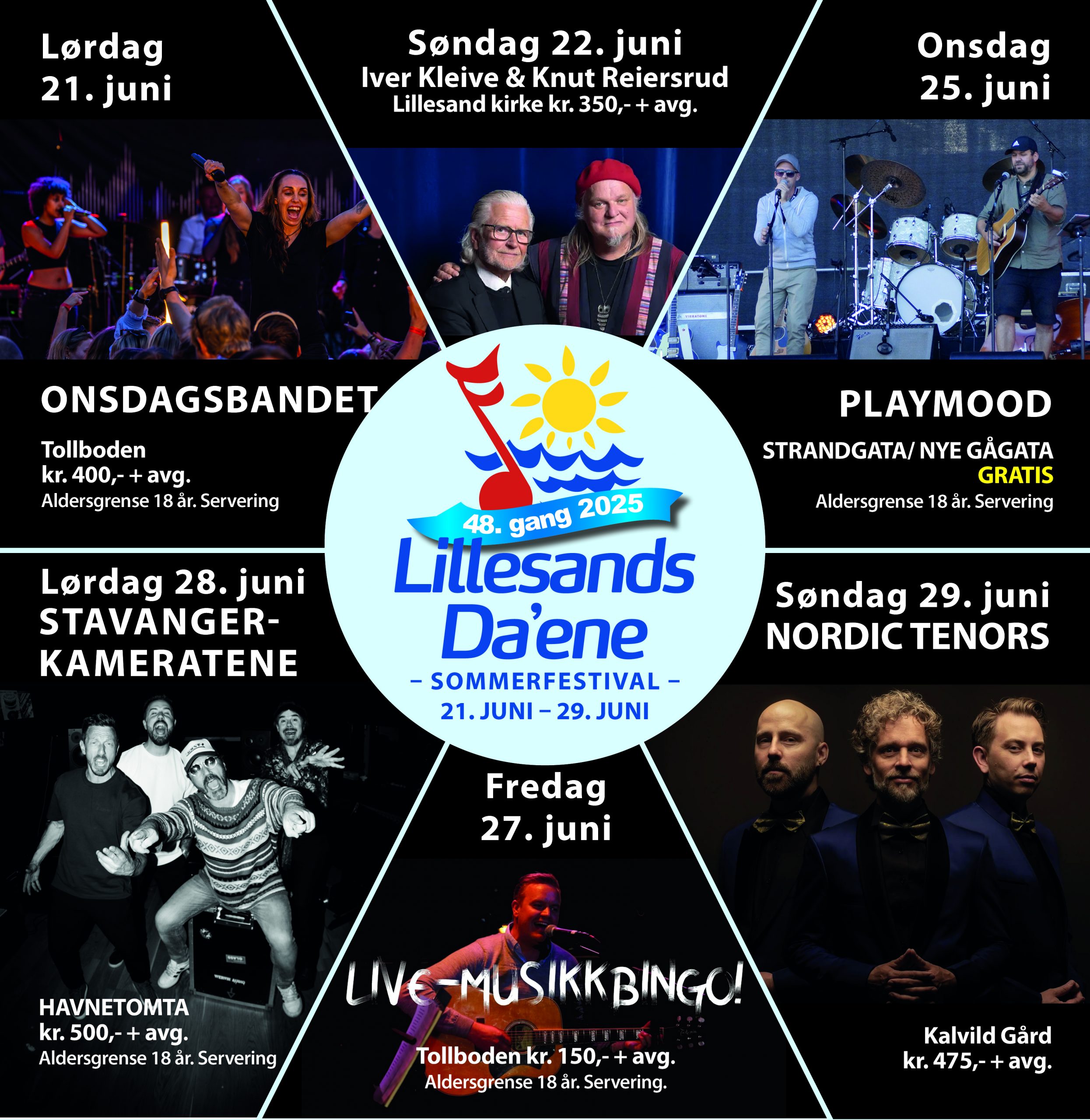 Plakat konserter LD 2025